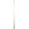 Ekena Millwork Traditional PVC Medallion (Canopies up to 11 1/2"), 19"OD x 3 1/2"ID x 1 1/2"P, Satin Blossom White CMP19TRGBW - alternate 5